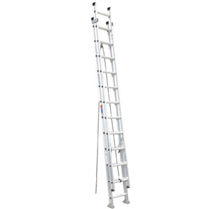 Flat D-Rung Extension Ladder